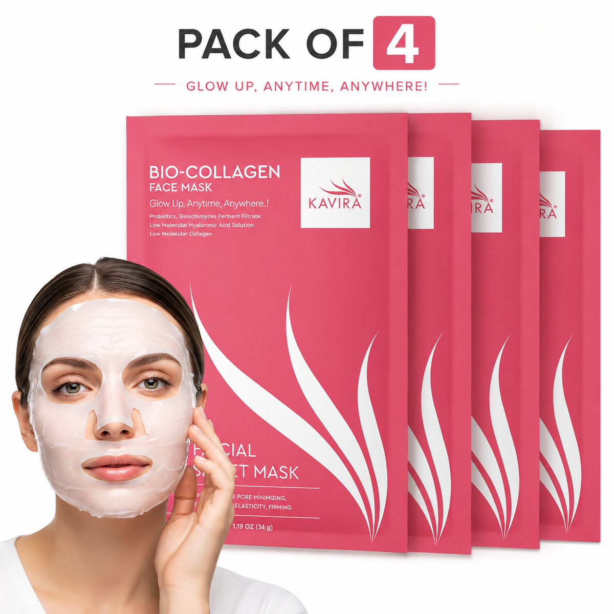 FACE MASK PACK OF 4
